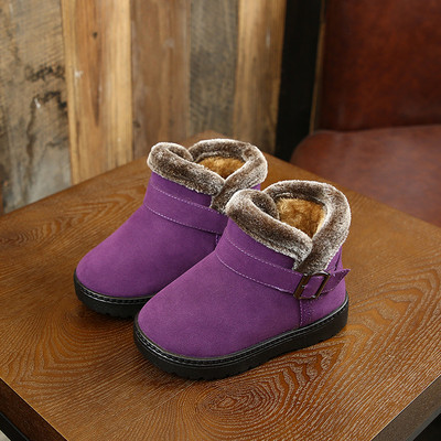 Laisvalaikiai vaikiški batai su šiltu pamušalu