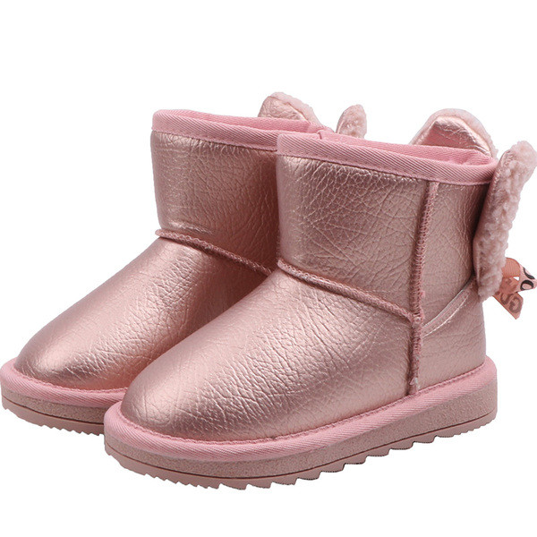 Žieminiai vaikiški batai mergaitėms minkštu pamušalu