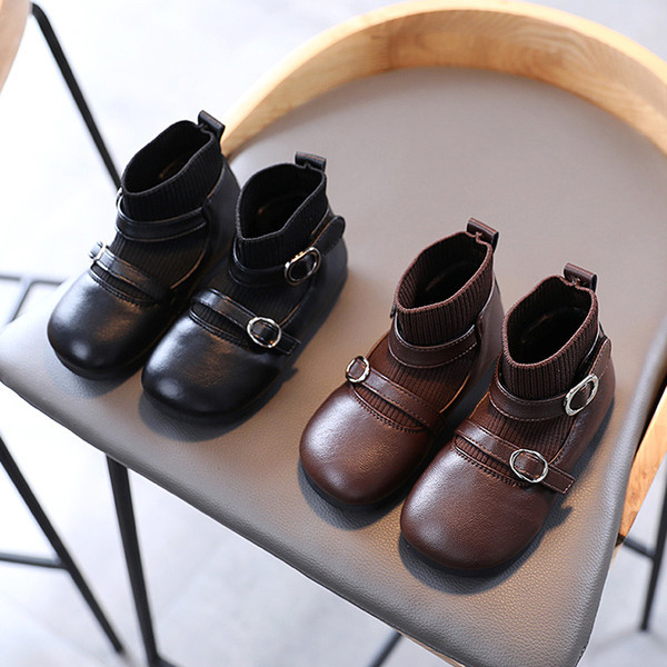 Moodsad ökonahast lameda talla ja metallist pannaldega lastesaapad