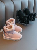 NAUJAS Modelis vaikiški batai mergaitėms su 3D kaspinu