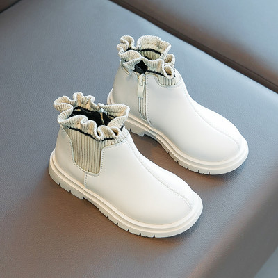 Laisvalaikiai vaikiški batai iš eko odos – kojinių tipo