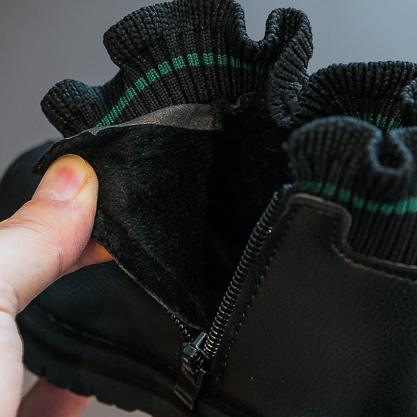 Laisvalaikiai vaikiški batai iš eko odos – kojinių tipo