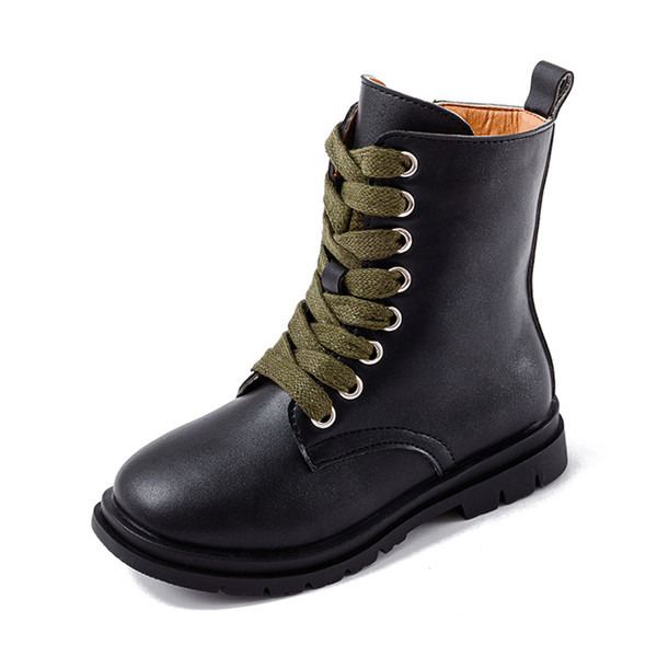 Paelte ja lukuga vabaaja lastesaapad - kunstnahk