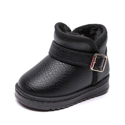 Vaikiški odiniai batai su šiltu pamušalu mergaitėms