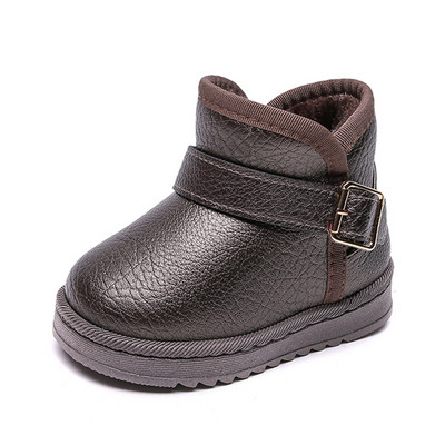 Vaikiški odiniai batai su šiltu pamušalu mergaitėms