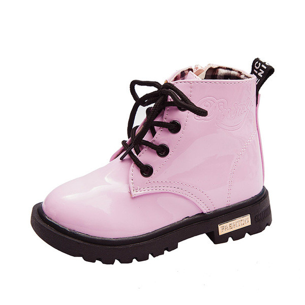 Moodsad paeltega laste lakknahast saapad tüdrukutele