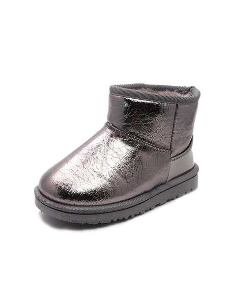 Laste saapad ümara kujuga lameda tallaga