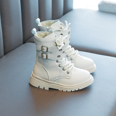 Öko-nahast pandla ja paeltega lastesaapad