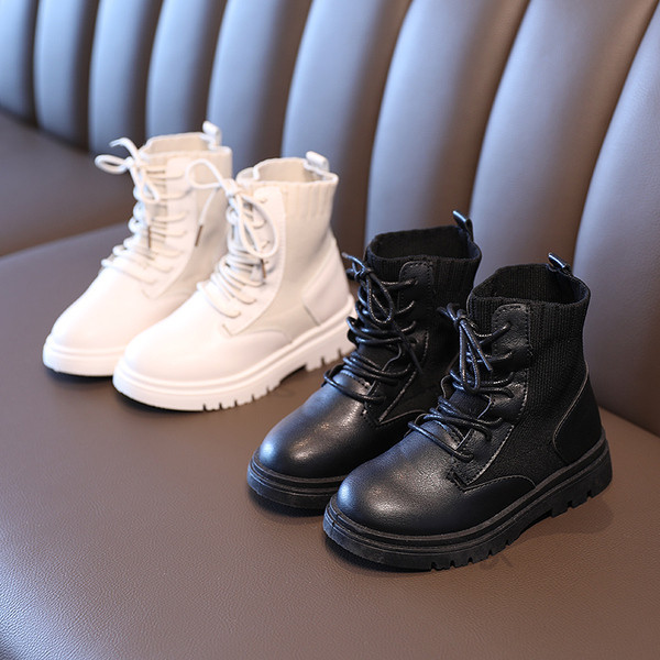 Kožne dječje čizme za dječake i djevojčice