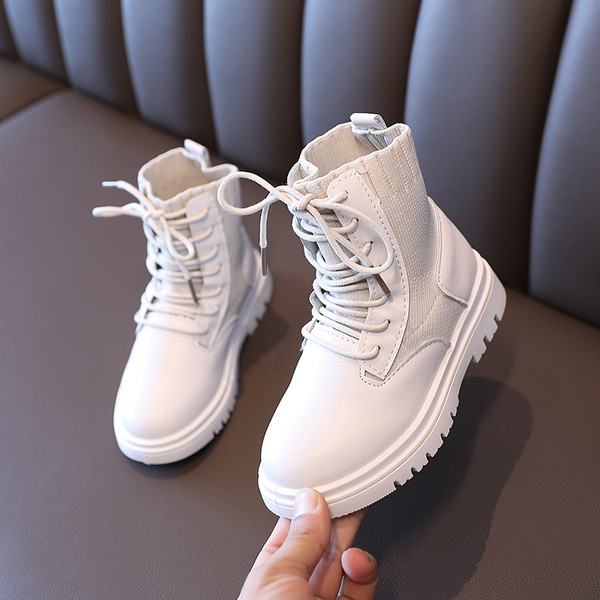 Kožne dječje čizme za dječake i djevojčice