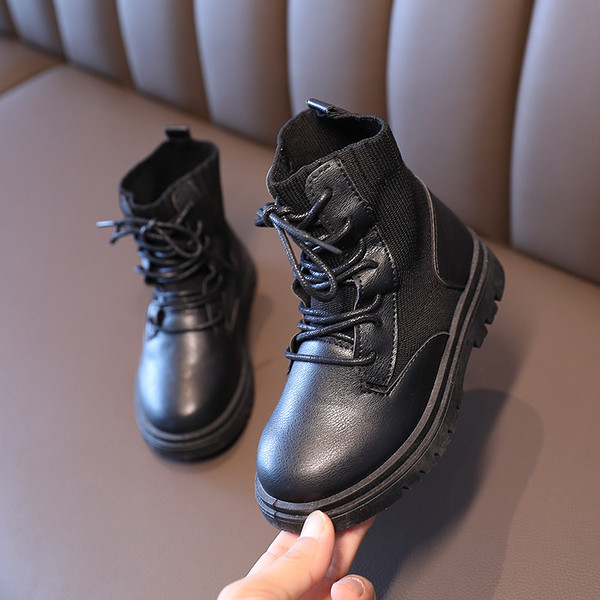 Kožne dječje čizme za dječake i djevojčice