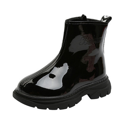 Uus mudel värvilise tallaga laste lakknahast saapad