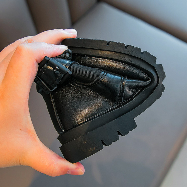 Dječje čizme za djevojčice sa kopčom - eko koža