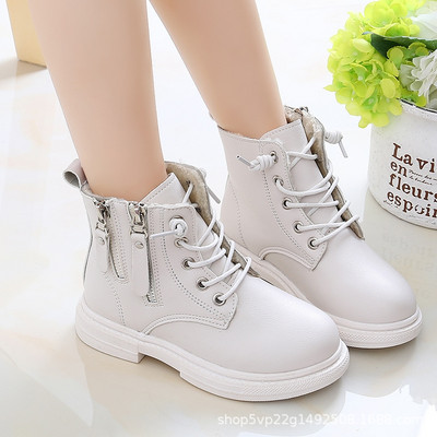 Tõmbluku ja paeltega lastesaapad tüdrukutele