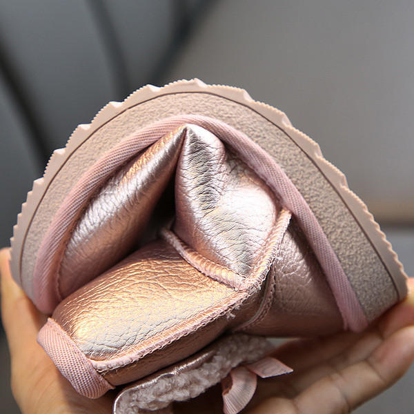 Pehme voodriga talvised lastesaapad