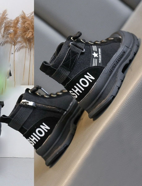 Laste tekstiilist saapad luku ja paeltega