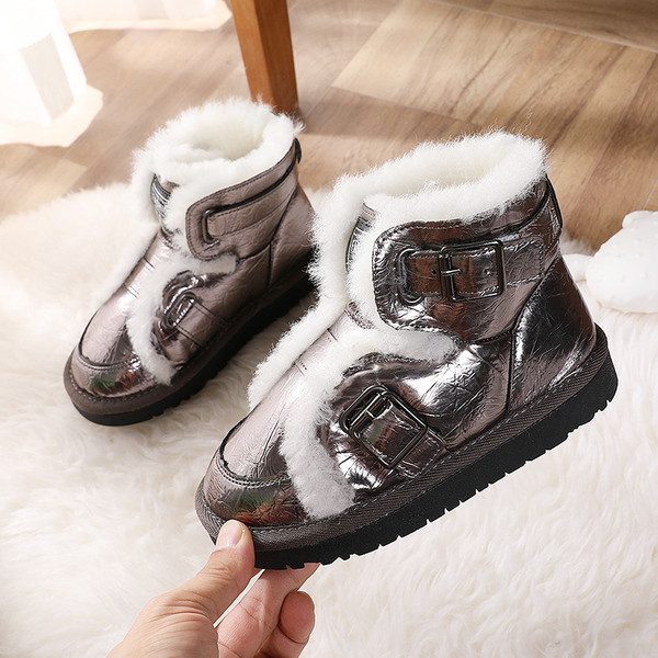 Sule ja lameda tallaga vabaaja saapad tüdrukutele