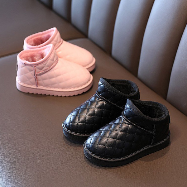 Öko-nahast valmistatud vabaaja lastesaapad tüdrukutele ümara mudeliga