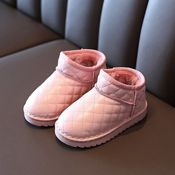 Öko-nahast valmistatud vabaaja lastesaapad tüdrukutele ümara mudeliga