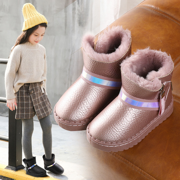 Moodsad sooja voodriga lastesaapad tüdrukutele