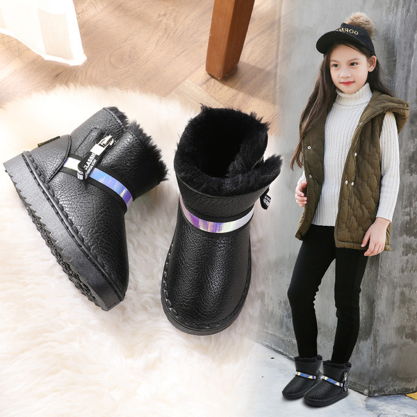 Moodsad sooja voodriga lastesaapad tüdrukutele