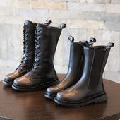 Naujas vaikiškų odinių batų mergaitėms modelis - dviejų modelių