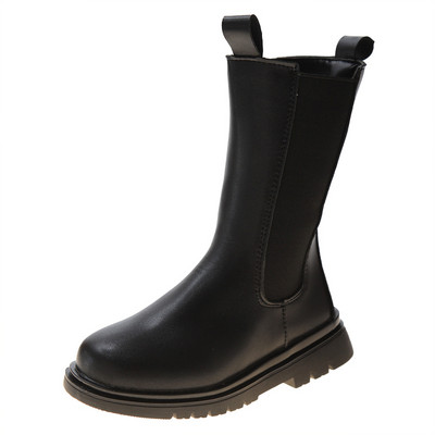 Naujas vaikiškų odinių batų mergaitėms modelis - dviejų modelių