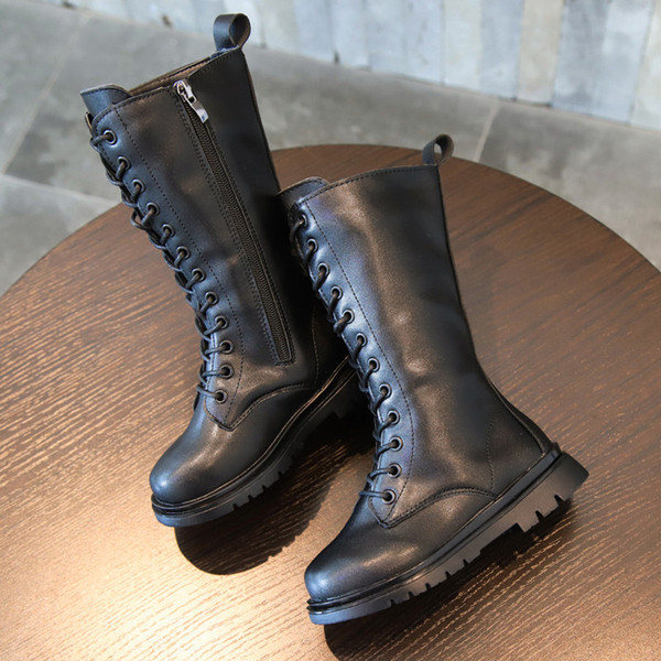 Naujas vaikiškų odinių batų mergaitėms modelis - dviejų modelių