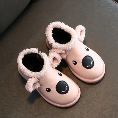 Φθινοπωρινές παιδικές μπότες για κορίτσια με κεντήματα και τρισδιάστατα στοιχεία