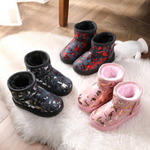 Värvilised sooja voodriga lastesaapad tüdrukutele