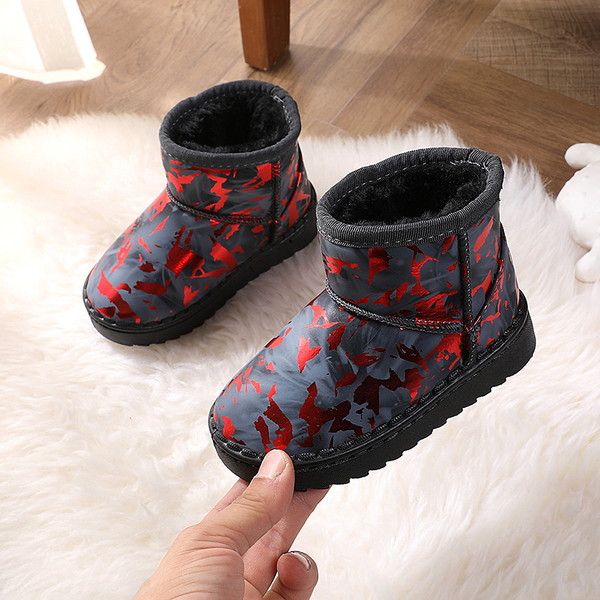 Värvilised sooja voodriga lastesaapad tüdrukutele