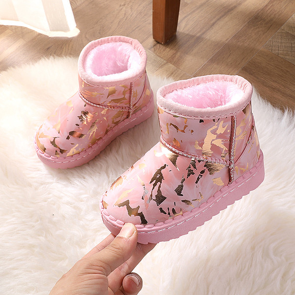 Värvilised sooja voodriga lastesaapad tüdrukutele