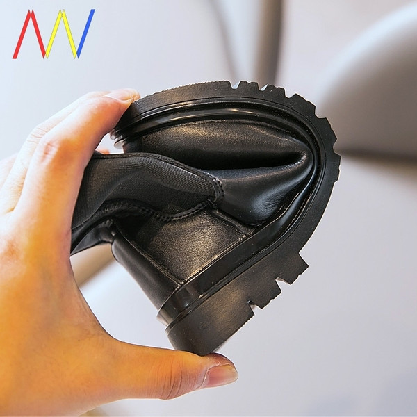 Öko-nahast kummiga lastesaapad tüdrukutele