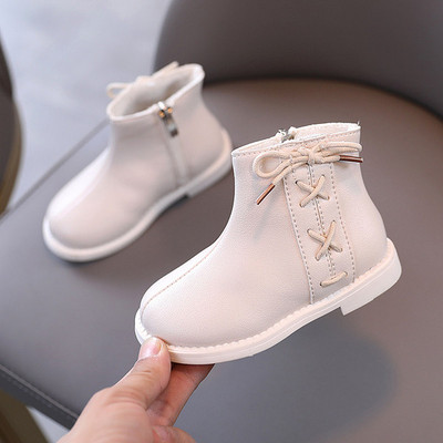 Öko-nahast lameda talla ja küljesidemetega vabaaja saapad