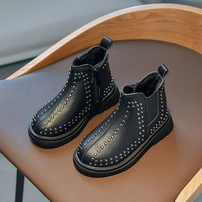 Moodsad metallist aasadega lastesaapad tüdrukutele