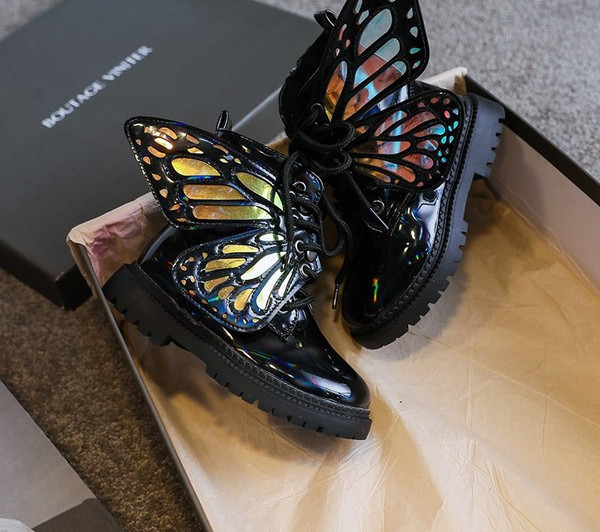 Novi model dječjih lakiranih čizama za djevojčice - dva modela