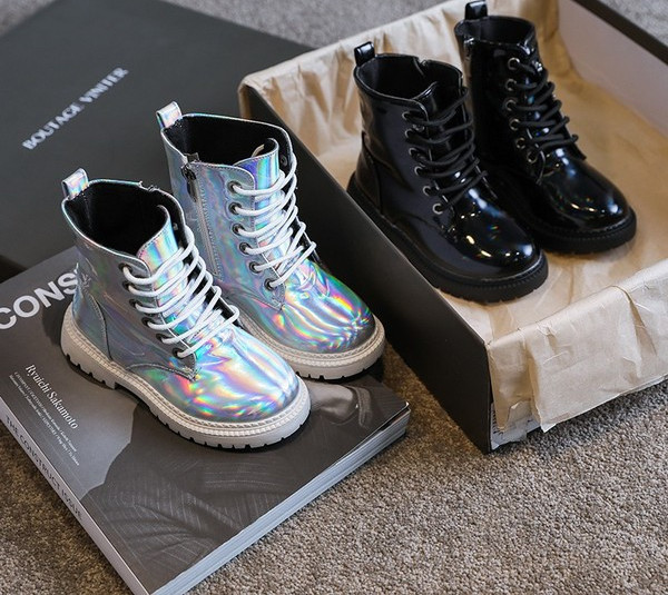 Novi model dječjih lakiranih čizama za djevojčice - dva modela