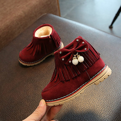 Vaikiški batai su kutais ir šiltu pamušalu