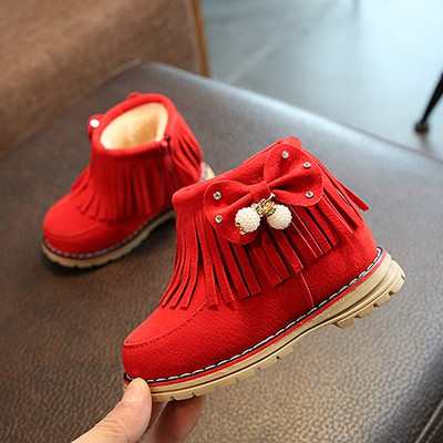 Vaikiški batai su kutais ir šiltu pamušalu