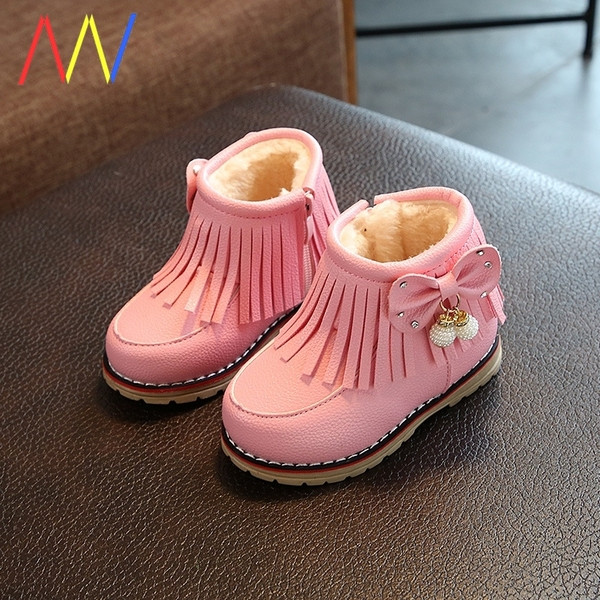 Vaikiški batai su kutais ir šiltu pamušalu
