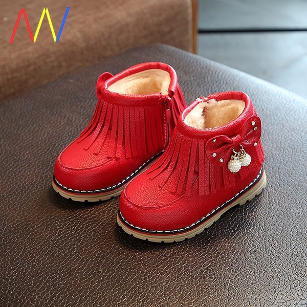 Vaikiški batai su kutais ir šiltu pamušalu