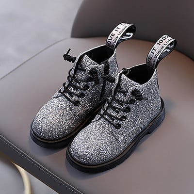 Säravad paeltega lastesaapad tüdrukutele