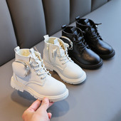 Šiuolaikiniai vaikiški batai mergaitėms su raišteliais ir kišenėmis