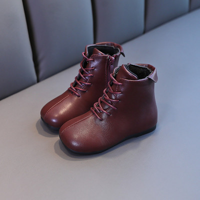 Öko-nahast valmistatud vabaaja lastesaapad tüdrukutele