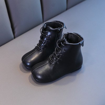 Öko-nahast valmistatud vabaaja lastesaapad tüdrukutele