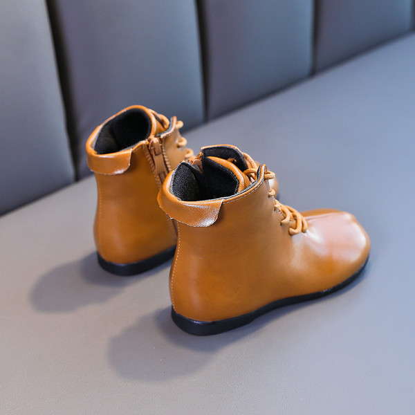 Öko-nahast valmistatud vabaaja lastesaapad tüdrukutele