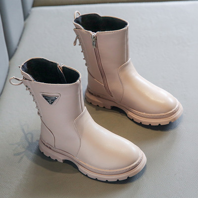 Öko-nahast paelte ja metallelemendiga lastesaapad