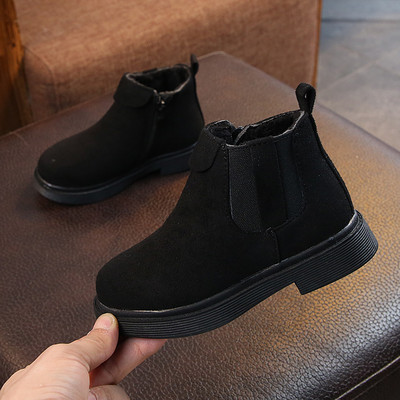 Öko-seemisnahast lameda tallaga vabaaja lastesaapad tüdrukutele