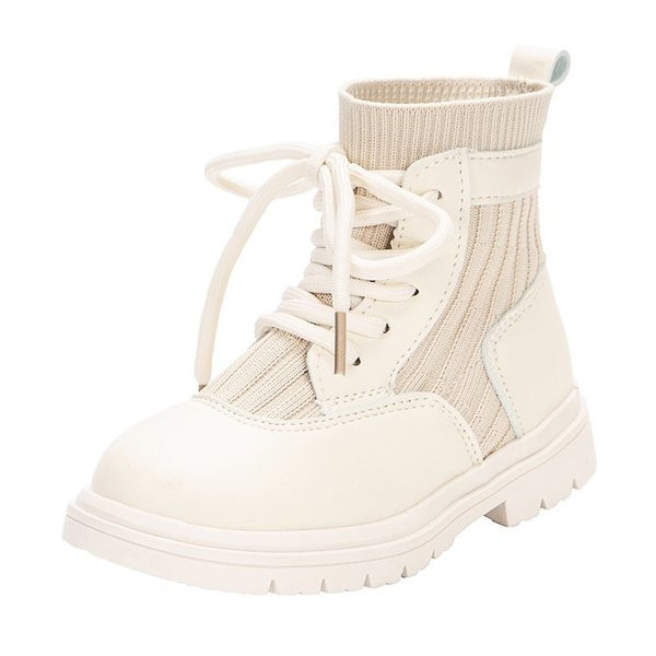 Παιδικές  μπότες κάλτσας με κορδόνια για κορίτσια