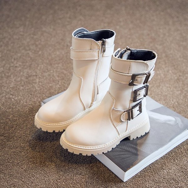 Νέο μοντέλο παιδικές μπότες με αγκράφες για κορίτσια